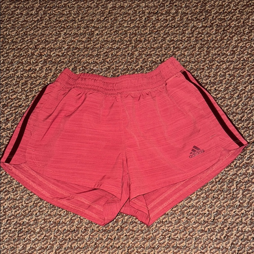 Adidas Red Athletic Shorts